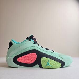 Jordan Tatum 2 Vortex Mens Sz 10.5/Womens 12 Sneakers Mint Foam Lava Glow Black